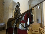 Armadura a caballo (interior del Alcázar de Segovia)