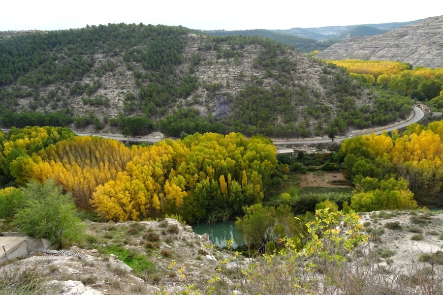 Naturaleza en Alcalá del Jucar (Albacete, España)
