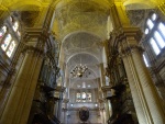 Interior de la Catedral de Málaga (España)