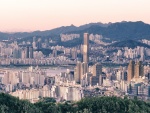 Vista de Seúl  (Corea del Sur)