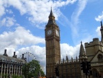 Big Ben en el Palacio de Westminster (Londres)