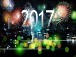 Festejando la llegada del Nuevo Año 2017